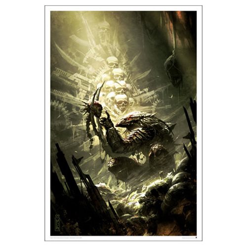 Predator: Prey to the Heavens Issue #2 by Raymond Swanland Lithograph